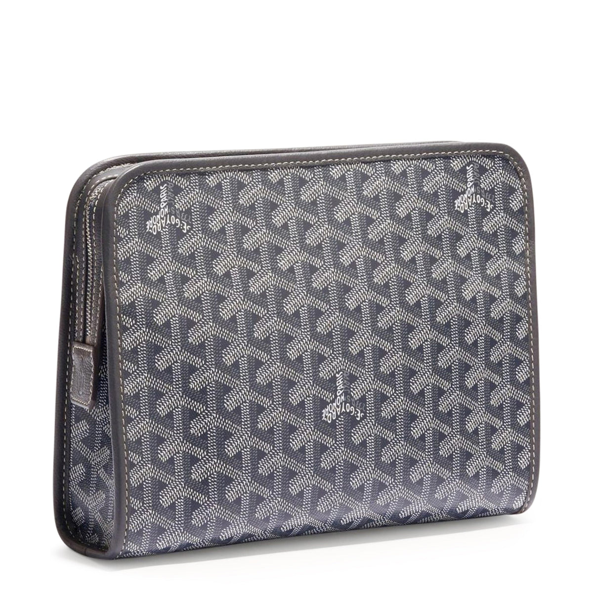 Goyard Grey Pouch