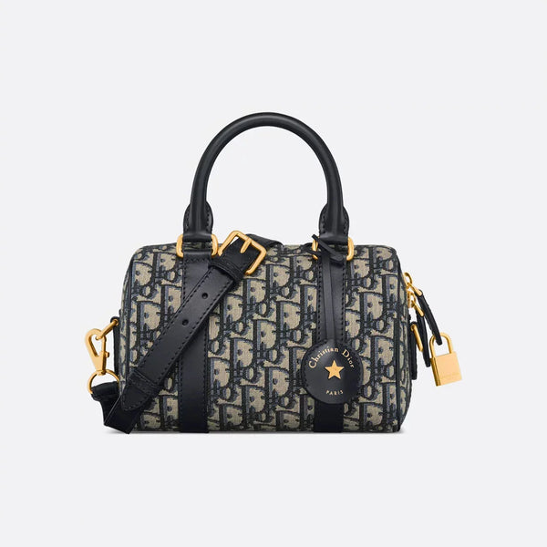 Dior Groove 20 Bag Blue Canvas