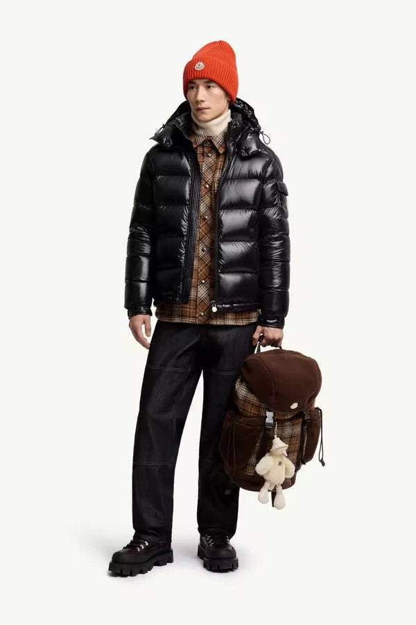 Moncler Maya Noir · Doudoune à capuche