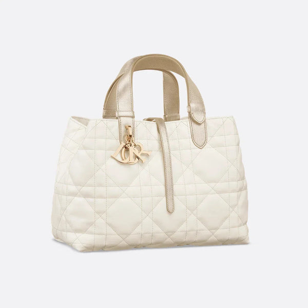 Dior Toujours Bag White Medium