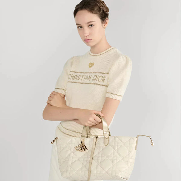 Dior Toujours Bag White Medium