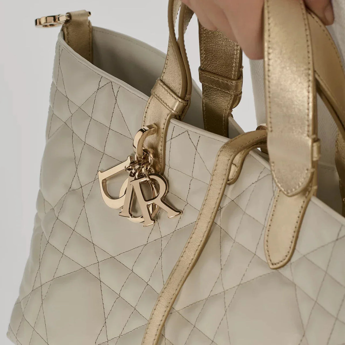 Dior Toujours Bag White Medium