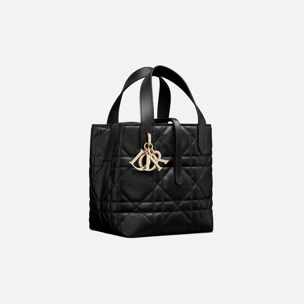 Dior Toujours Small Vertical Tote Black