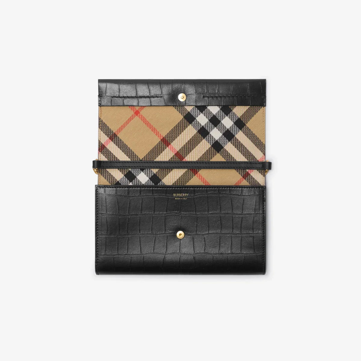 Burberry Cotswolds Chain Wallet Black
