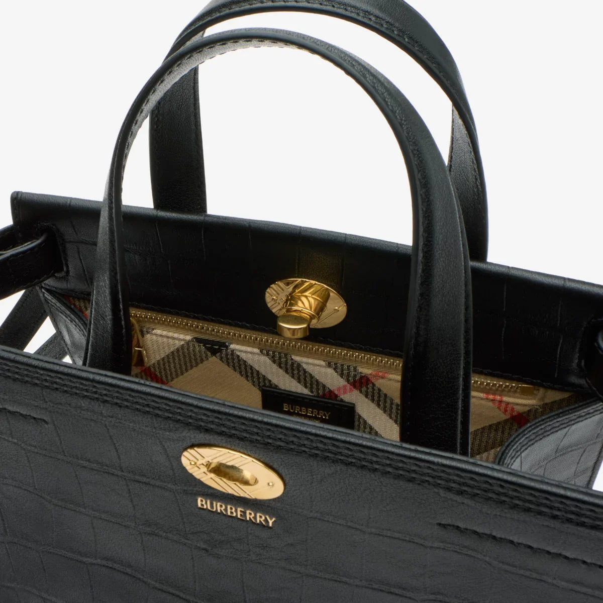Burberry Cotswolds Mini Tote Black