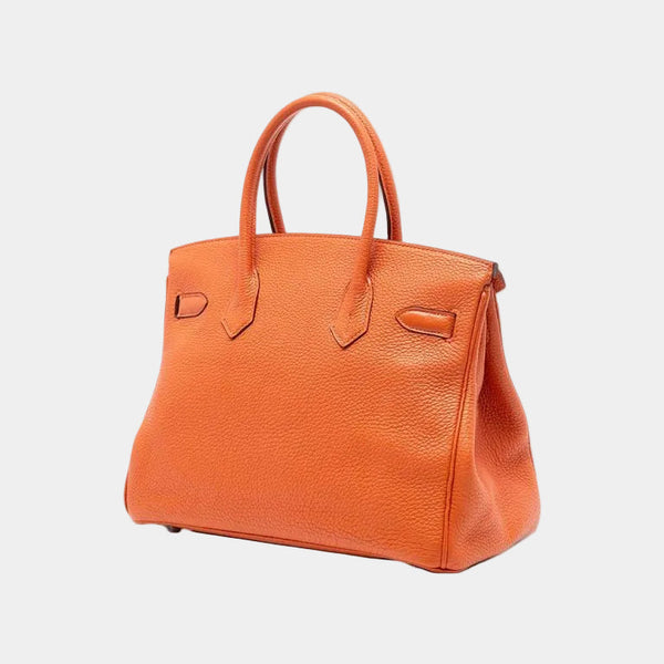 Hermès Birkin 30 Bag Orange H