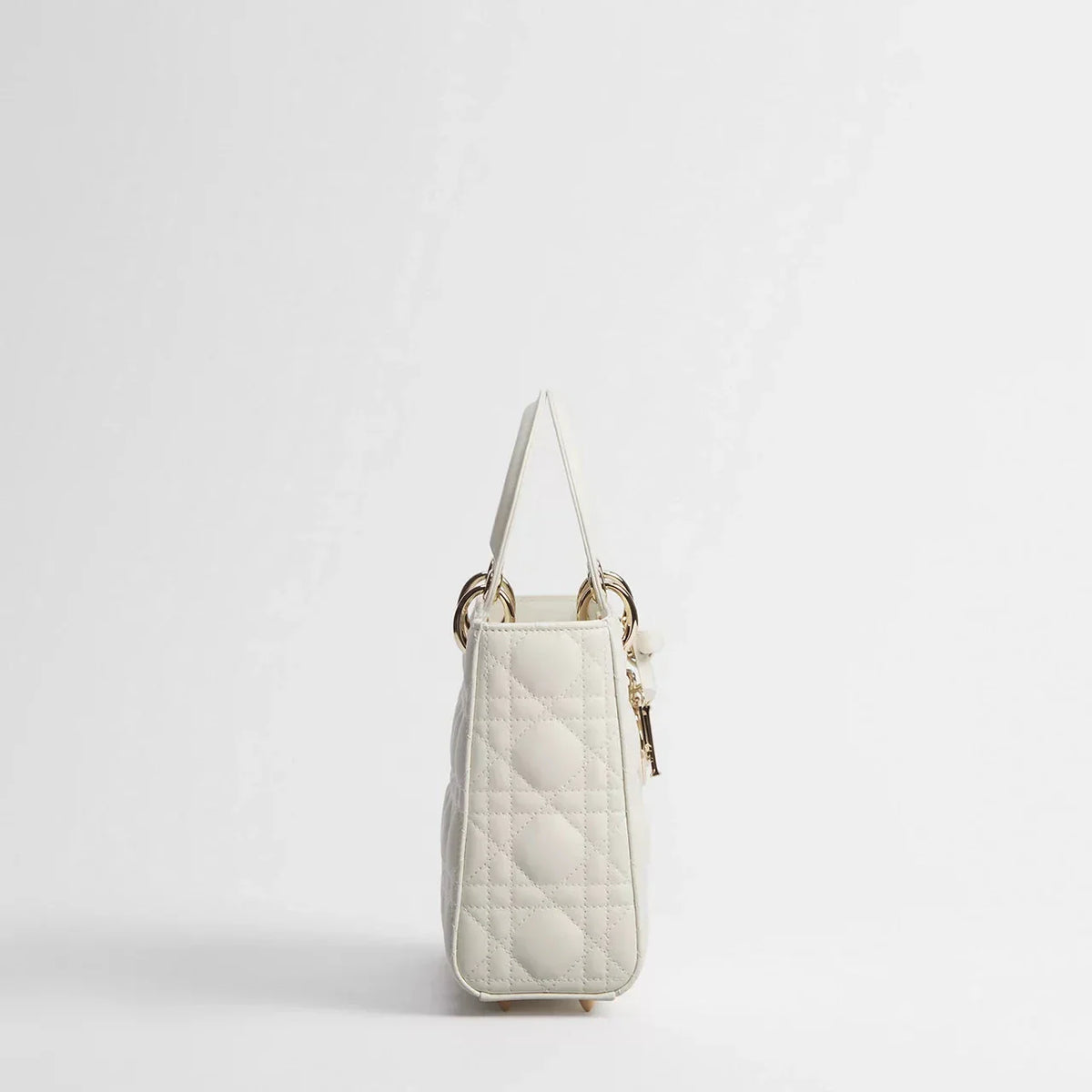 Dior Lady Small Shoulder Bag White