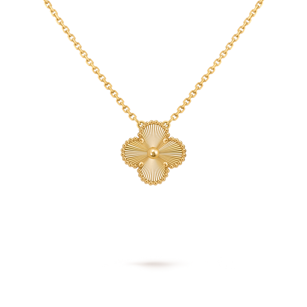 Van Cleef Collier Vintage Alhambra Or Jaune