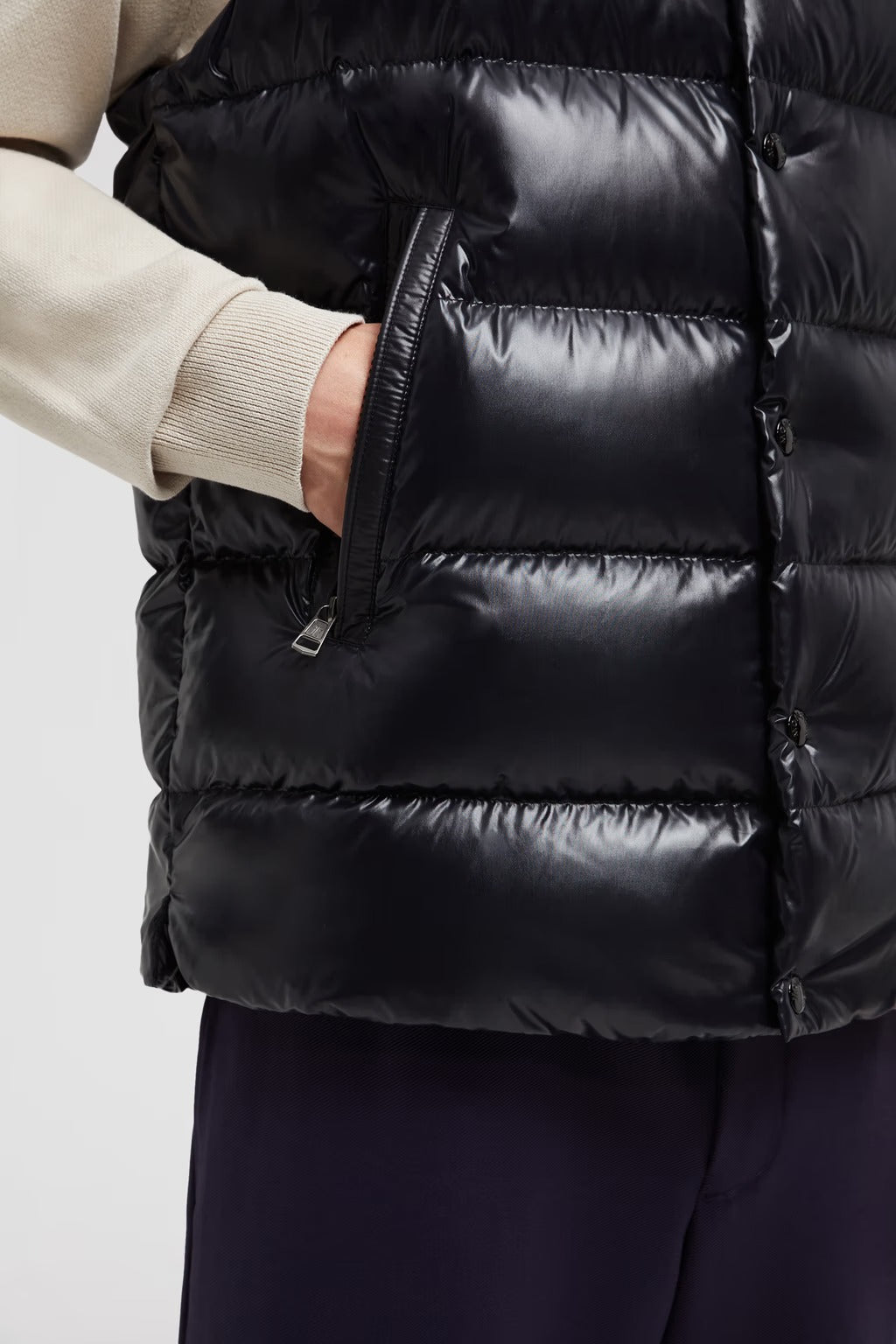 Moncler Tibb Noir · Gilet sans manches