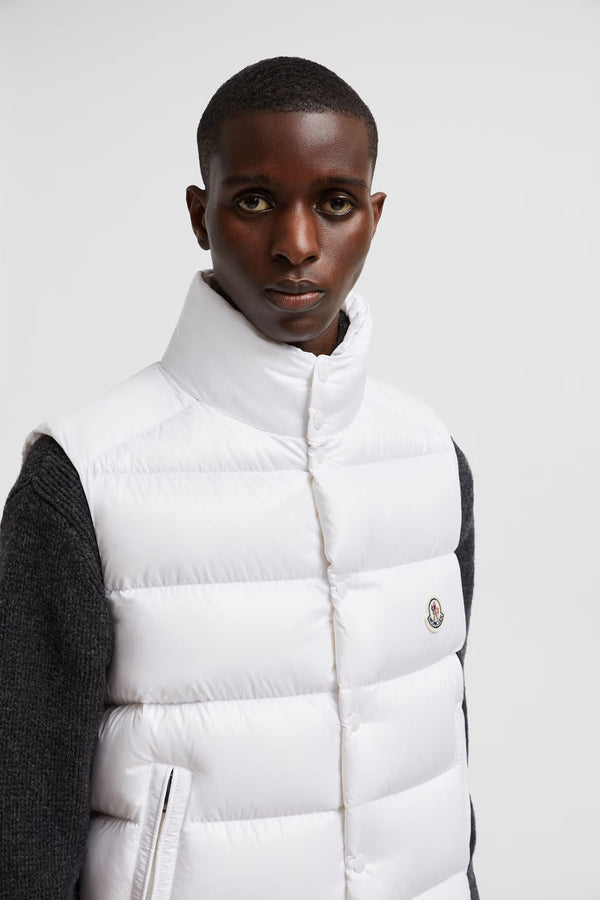 Moncler Tibb Blanc · Gilet sans manches