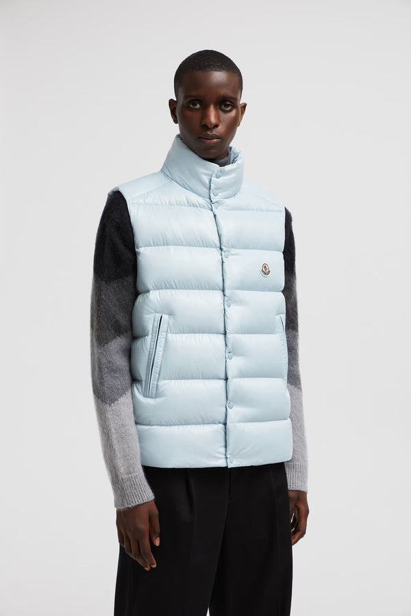 Moncler Tibb Bleu Ciel · Gilet sans manches