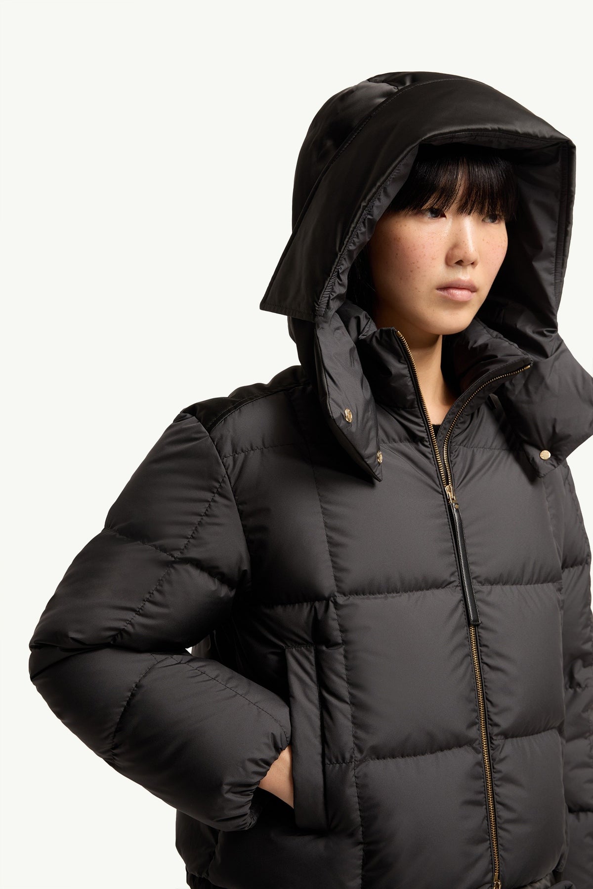 Moncler Légèreté Noir · Doudoune à capuche