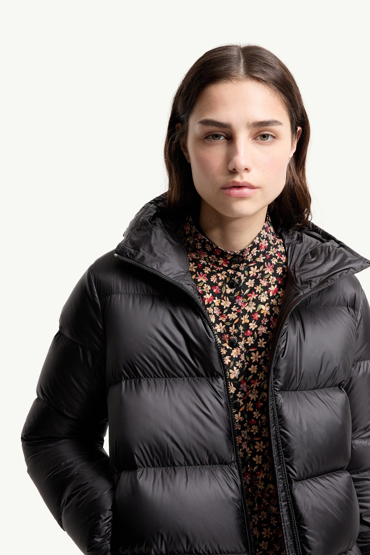 Moncler Feligule Noir · Doudoune courte à capuche