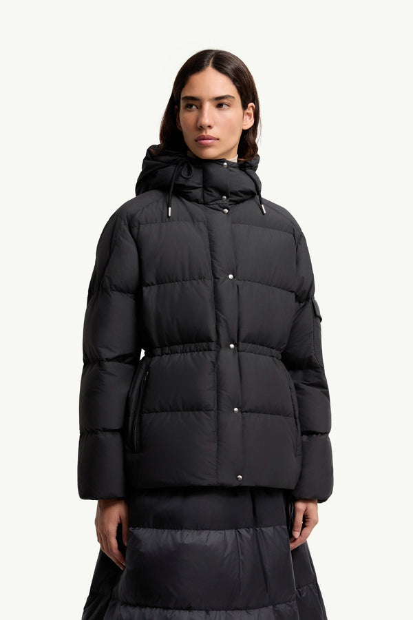 Moncler Himalaya Bleu Foncé · Doudoune courte à capuche