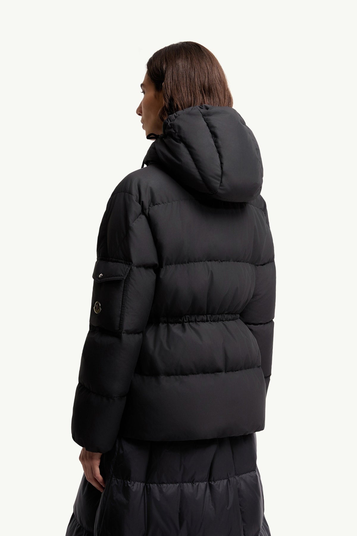 Moncler Himalaya Bleu Foncé · Doudoune courte à capuche