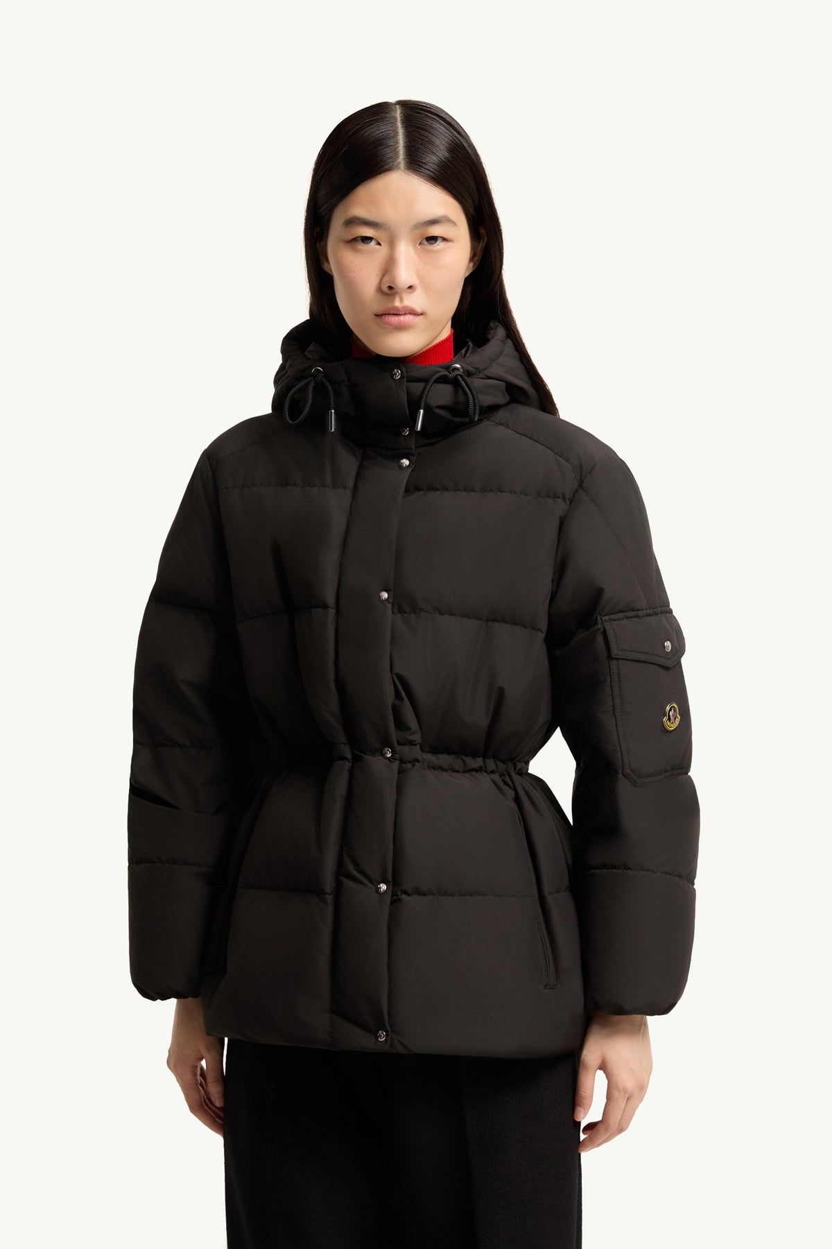 Moncler Himalaya Noir · Doudoune courte à capuche