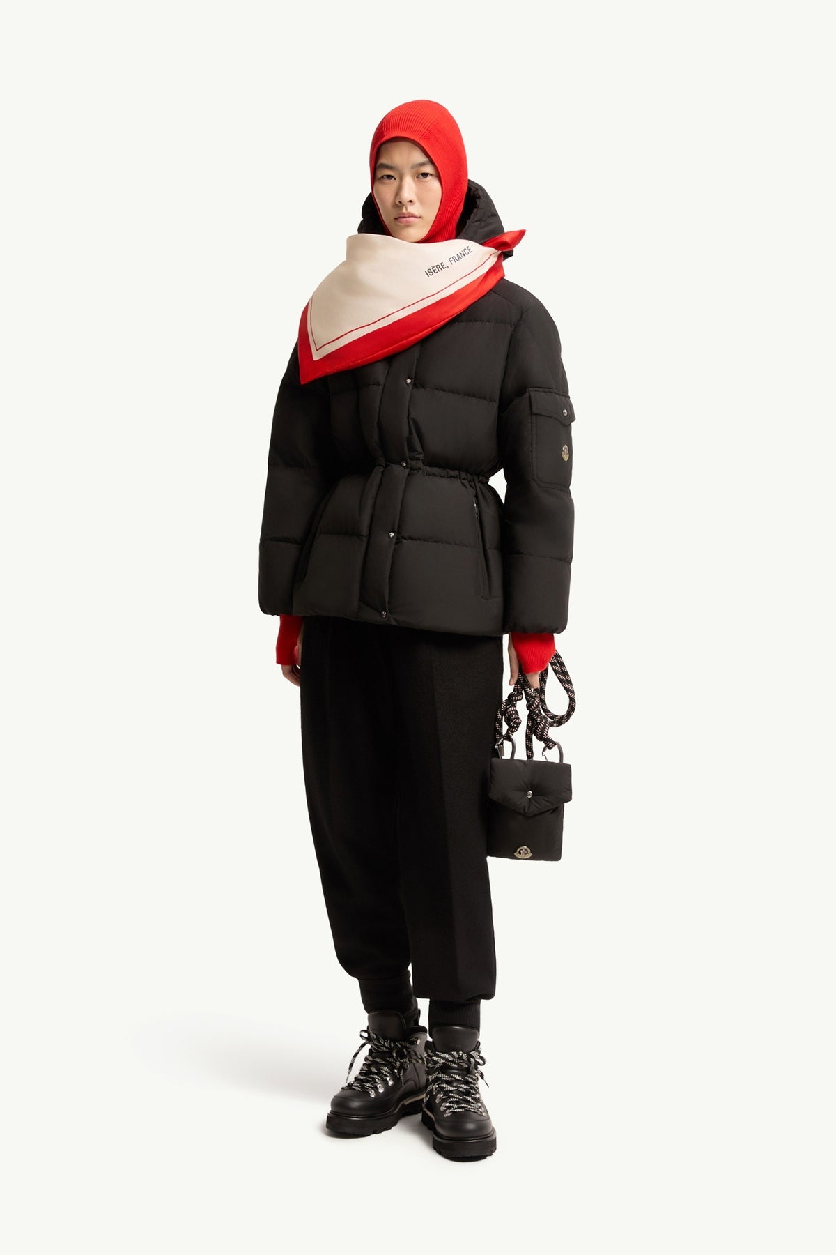 Moncler Himalaya Noir · Doudoune courte à capuche