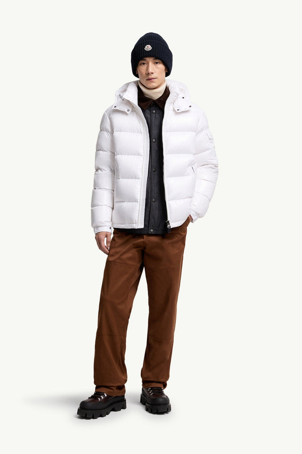 Moncler Maya Blanc · Doudoune à capuche