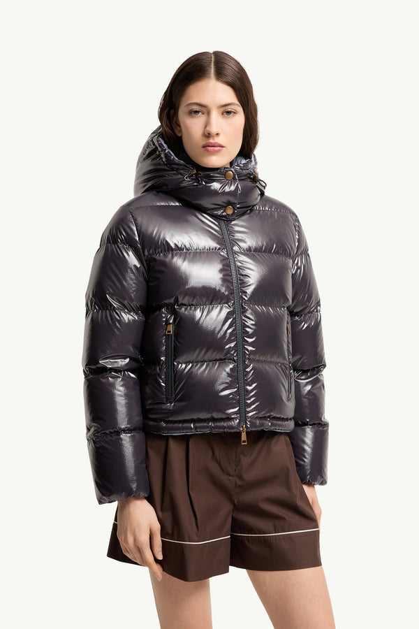 Moncler Niveole Bleu Marine · Doudoune courte