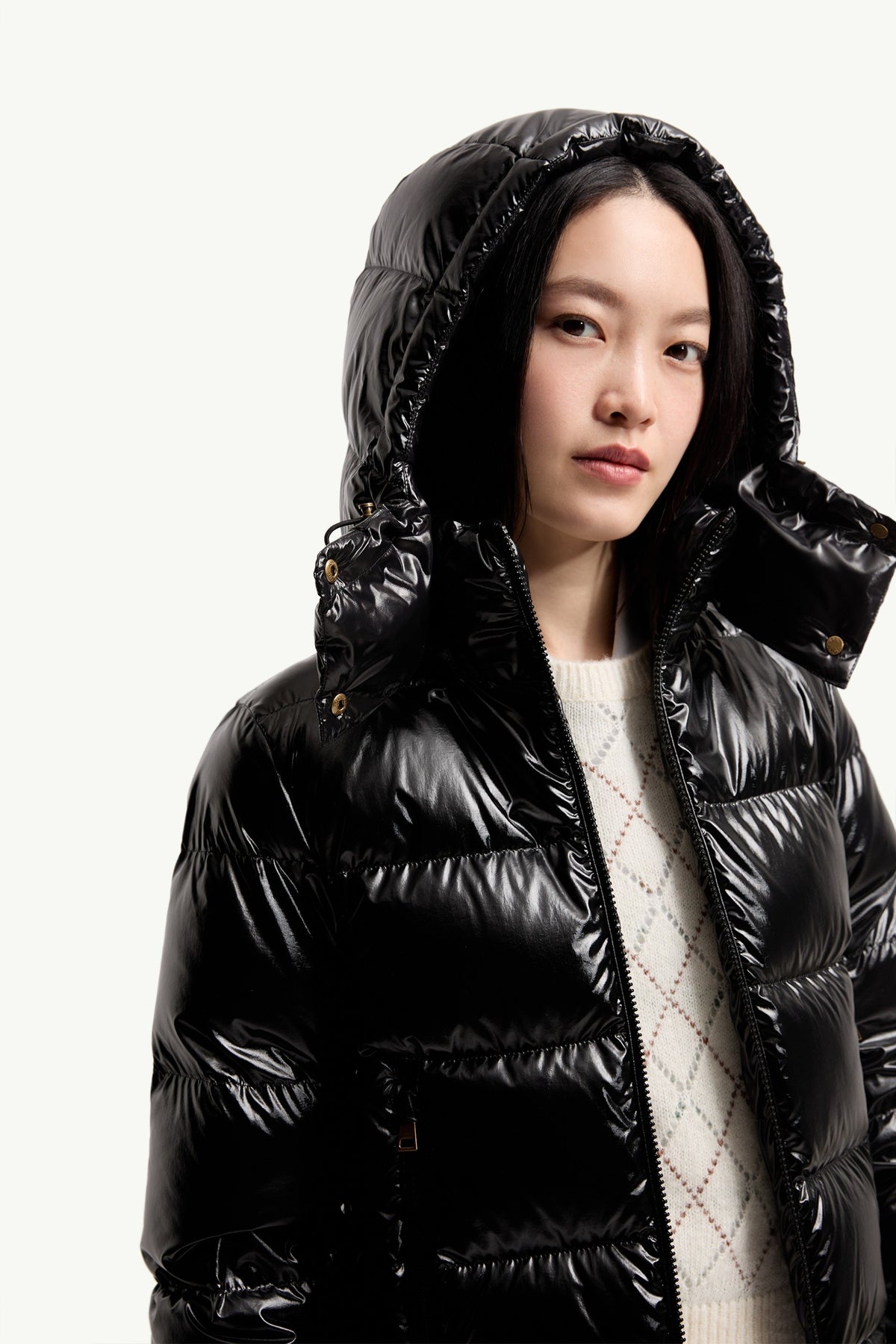 Moncler Niveole Noir · Doudoune courte