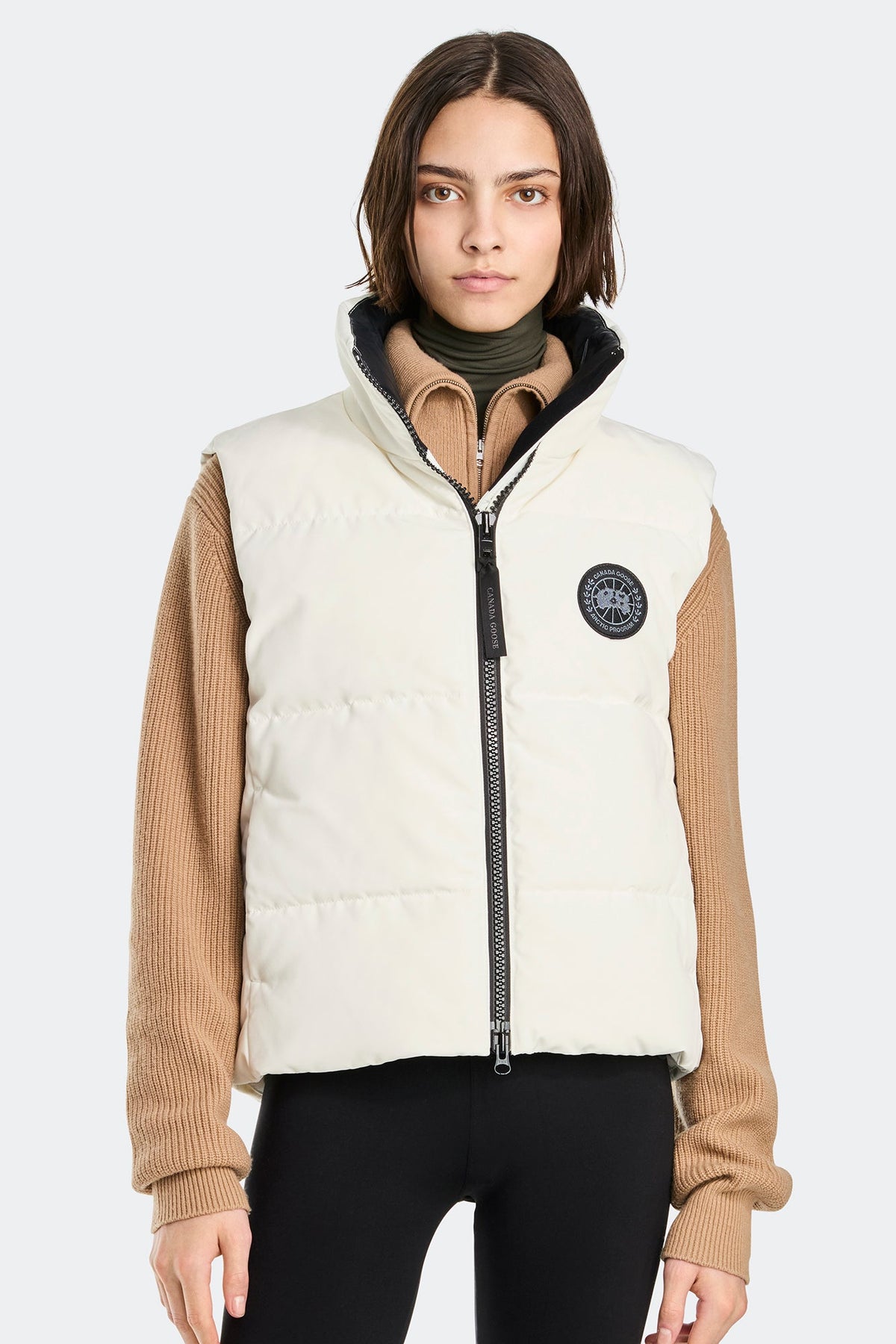 Canada Goose Grandview Blanc · Gilet court