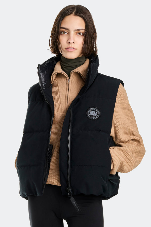 Canada Goose Grandview Noir · Gilet court