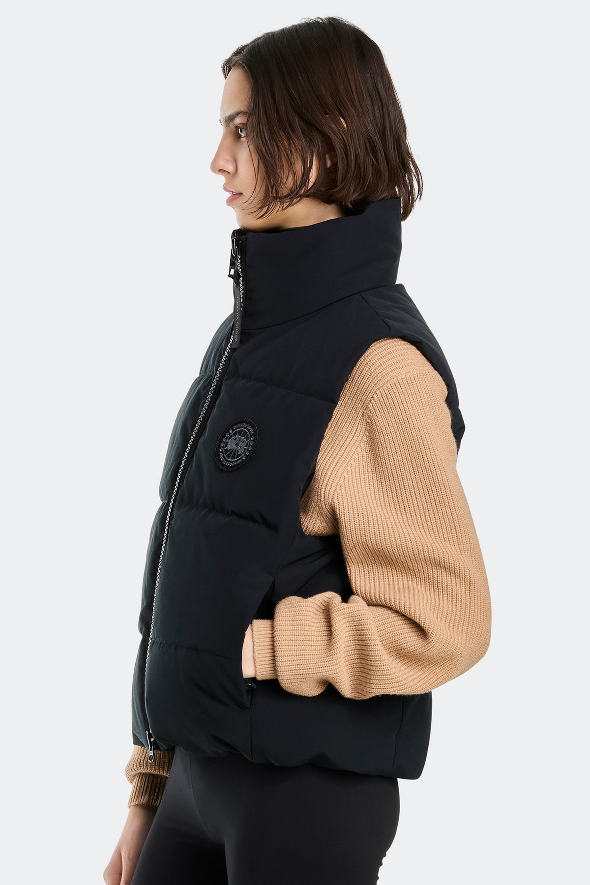 Canada Goose Grandview Noir · Gilet court
