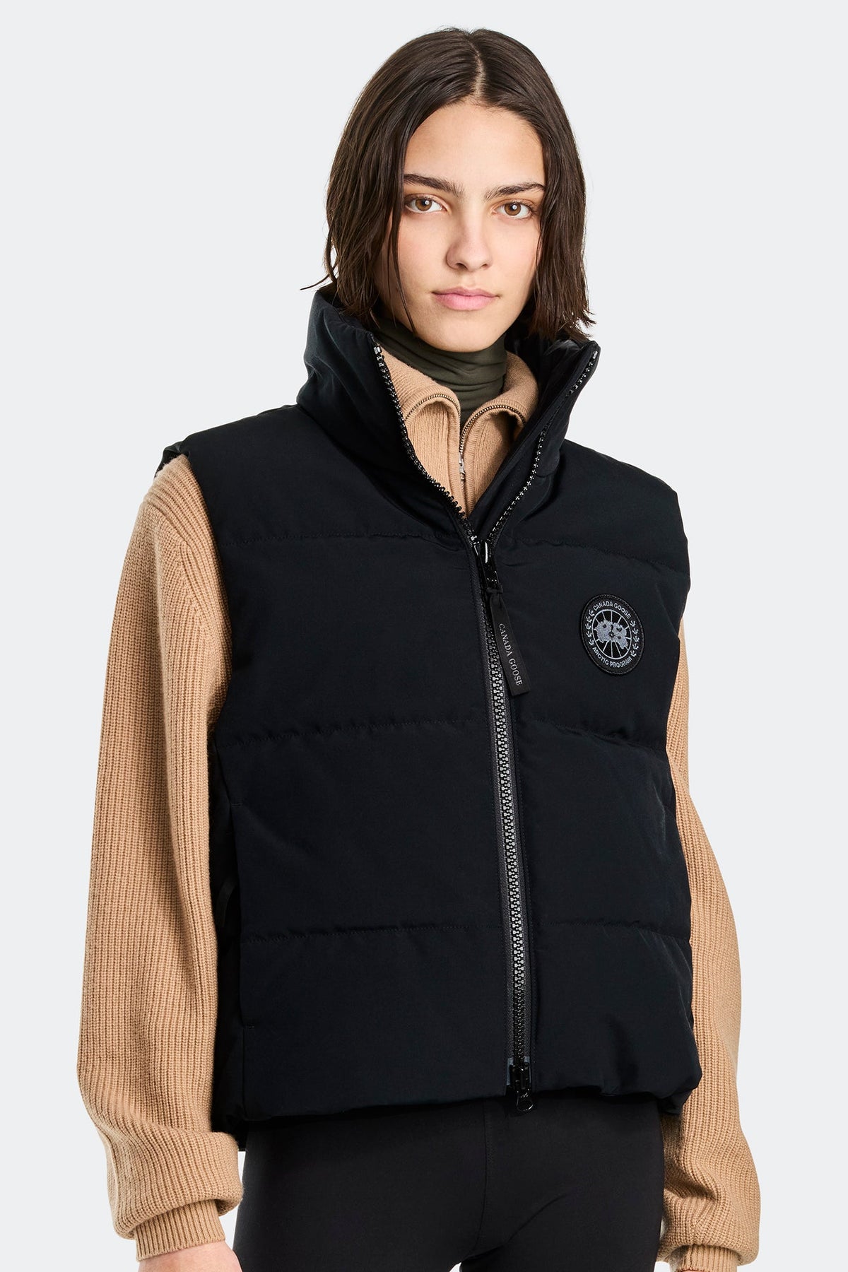 Canada Goose Grandview Noir · Gilet court