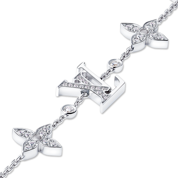 LV - Bracelet Multi-motifs Blossom Diamant