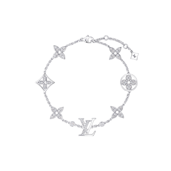 LV - Bracelet Multi-motifs Blossom Diamant