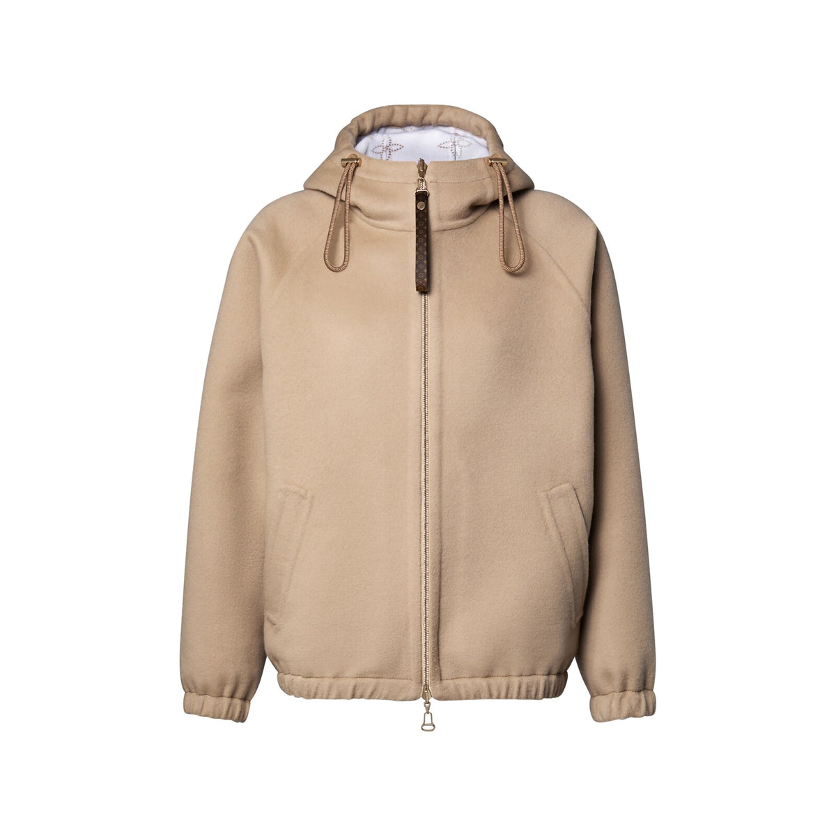 Louis Vuitton Double-Face Beige et Lilas · Veste réversible zippée