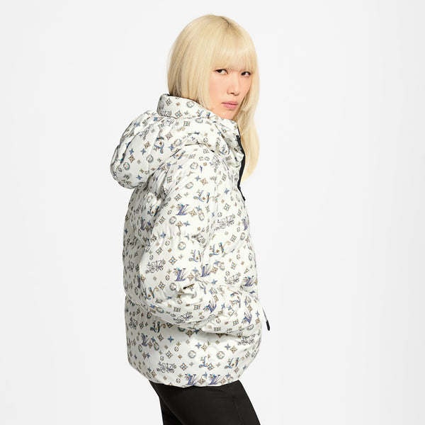 Louis Vuitton Motif Bijoux Blanc · Veste de ski