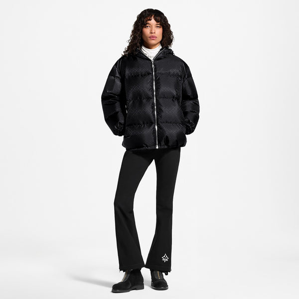 Louis Vuitton Nanogram Noir · Doudoune ceinturée