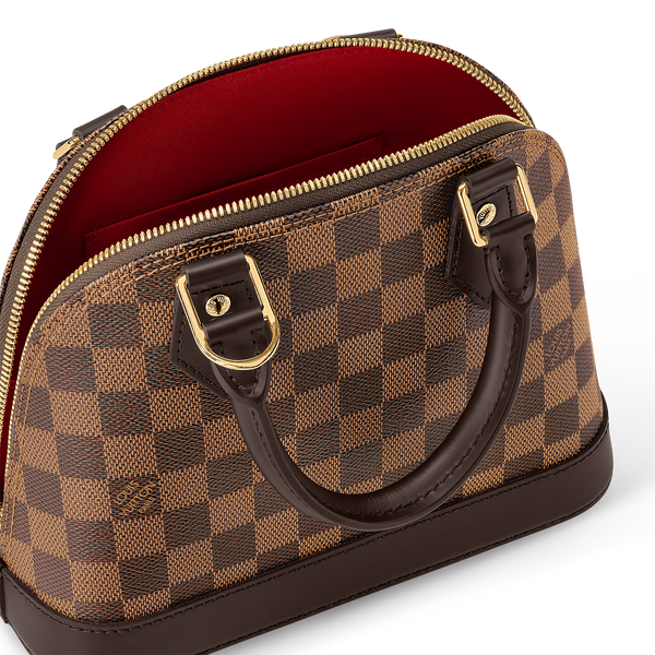 LV Alma BB Bag Damier Ebene Canvas