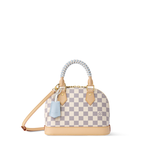 LV Alma BB Bag Damier Azur Canvas