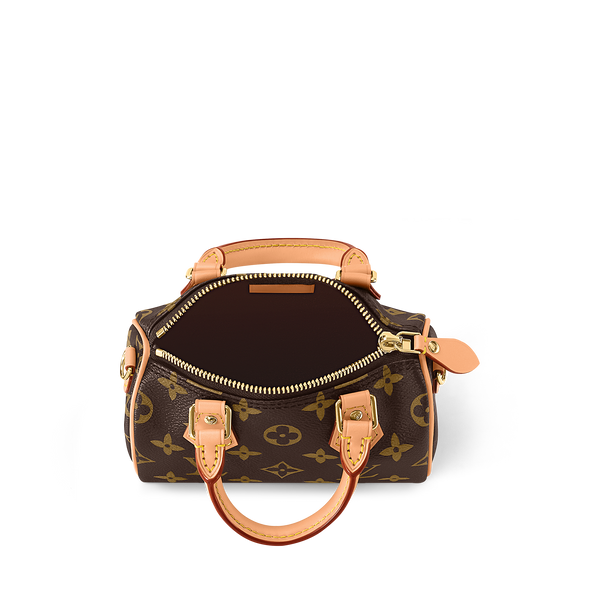 LV Nano Speedy Canvas Bag