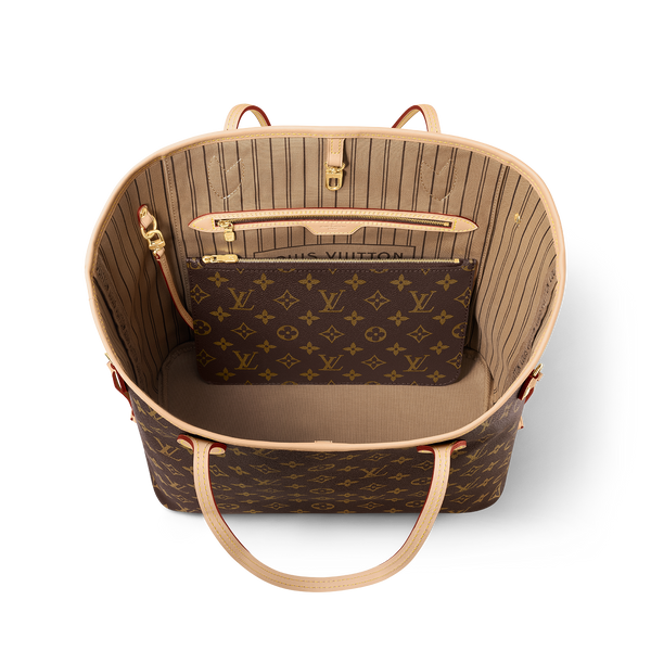 LV Sac Neverfull MM Toile Monogram