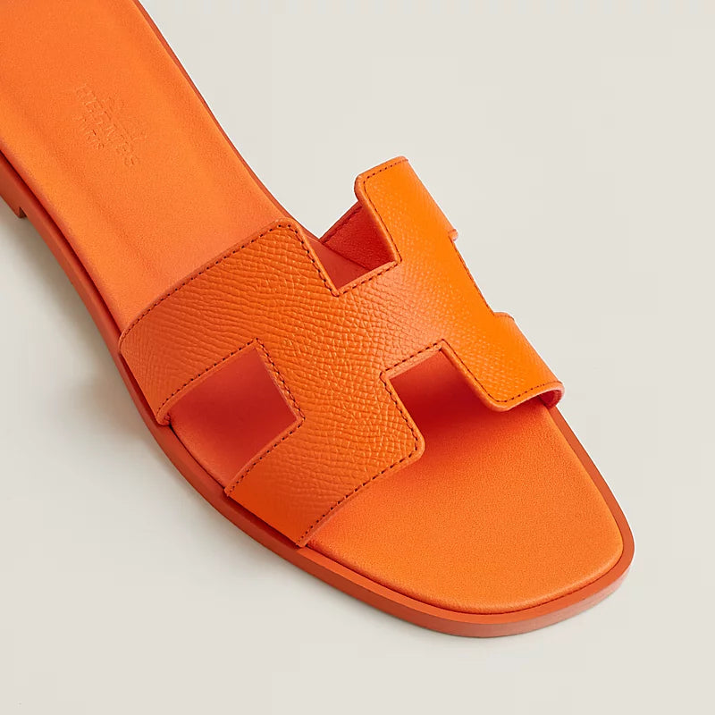 Hermes Sandals Orange
