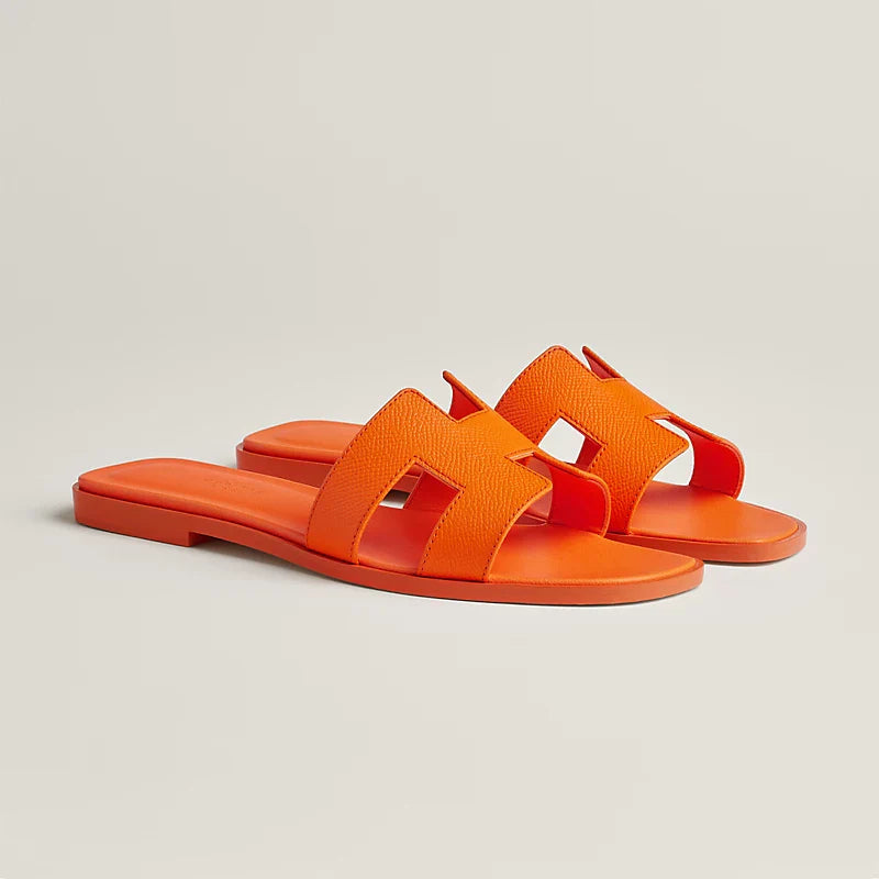 Hermes Sandals Orange