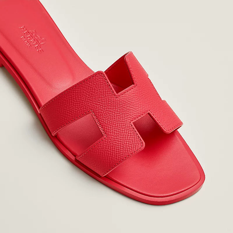 Hermes Sandals Bay Pink