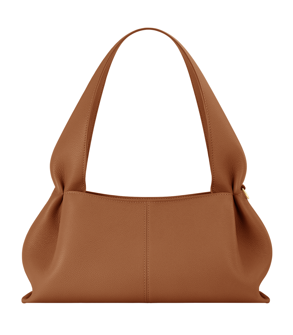 Polène Bag Numéro Neuf East West Grained Camel