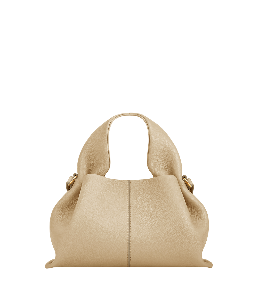 Polène Bag Numéro Neuf Mini Grained Sand