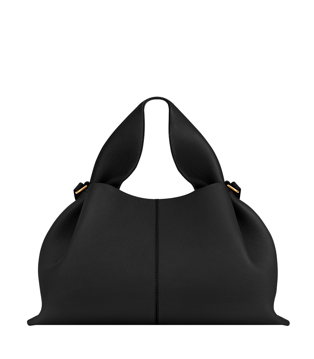 Polène Bag Numéro Neuf Grained Black