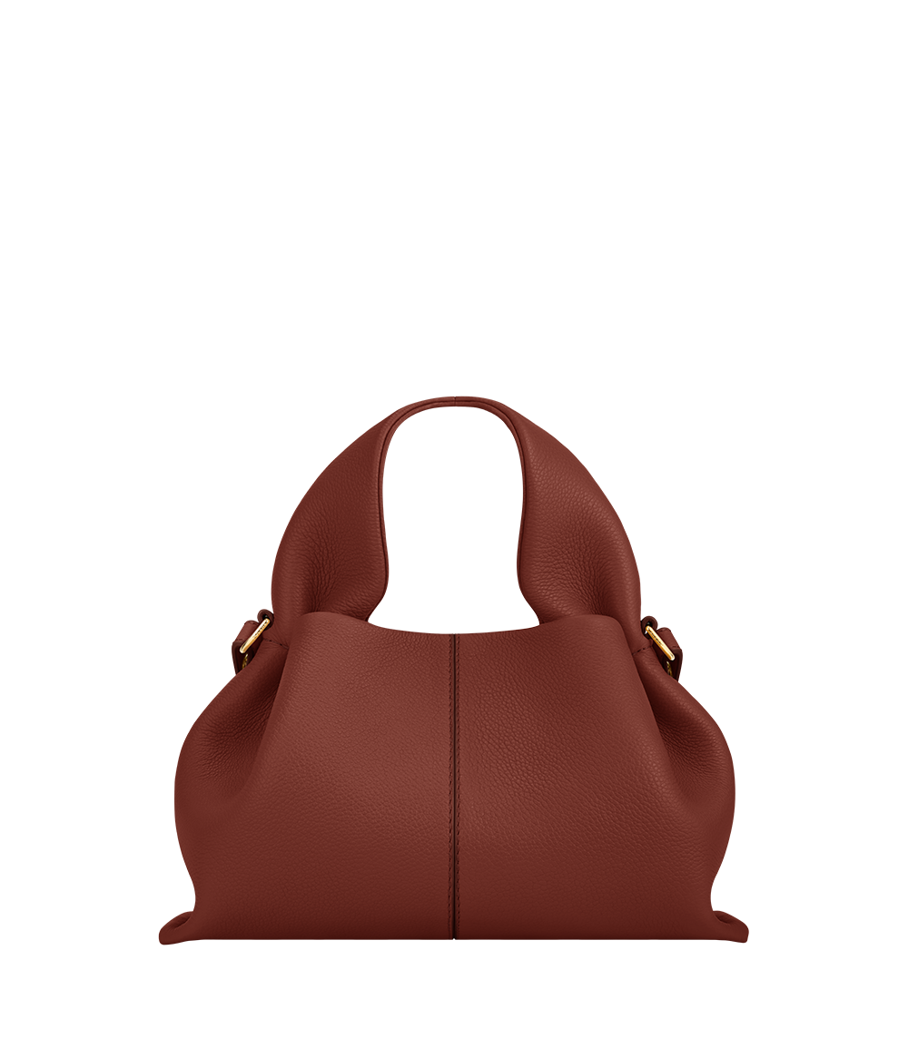Polène Bag Numéro Neuf Mini Grained Red Clay