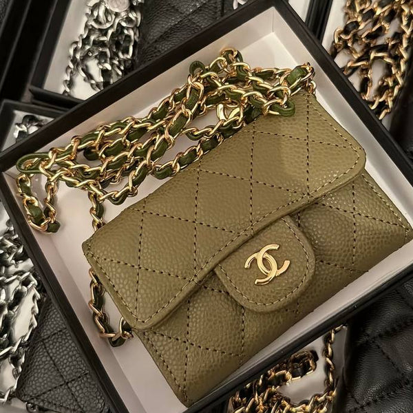 Mini Chanel Bag Green