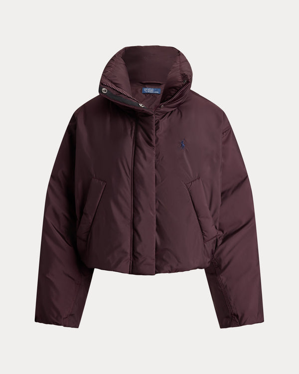 Ralph Lauren Polo Bordeaux Ombré · Doudoune courte