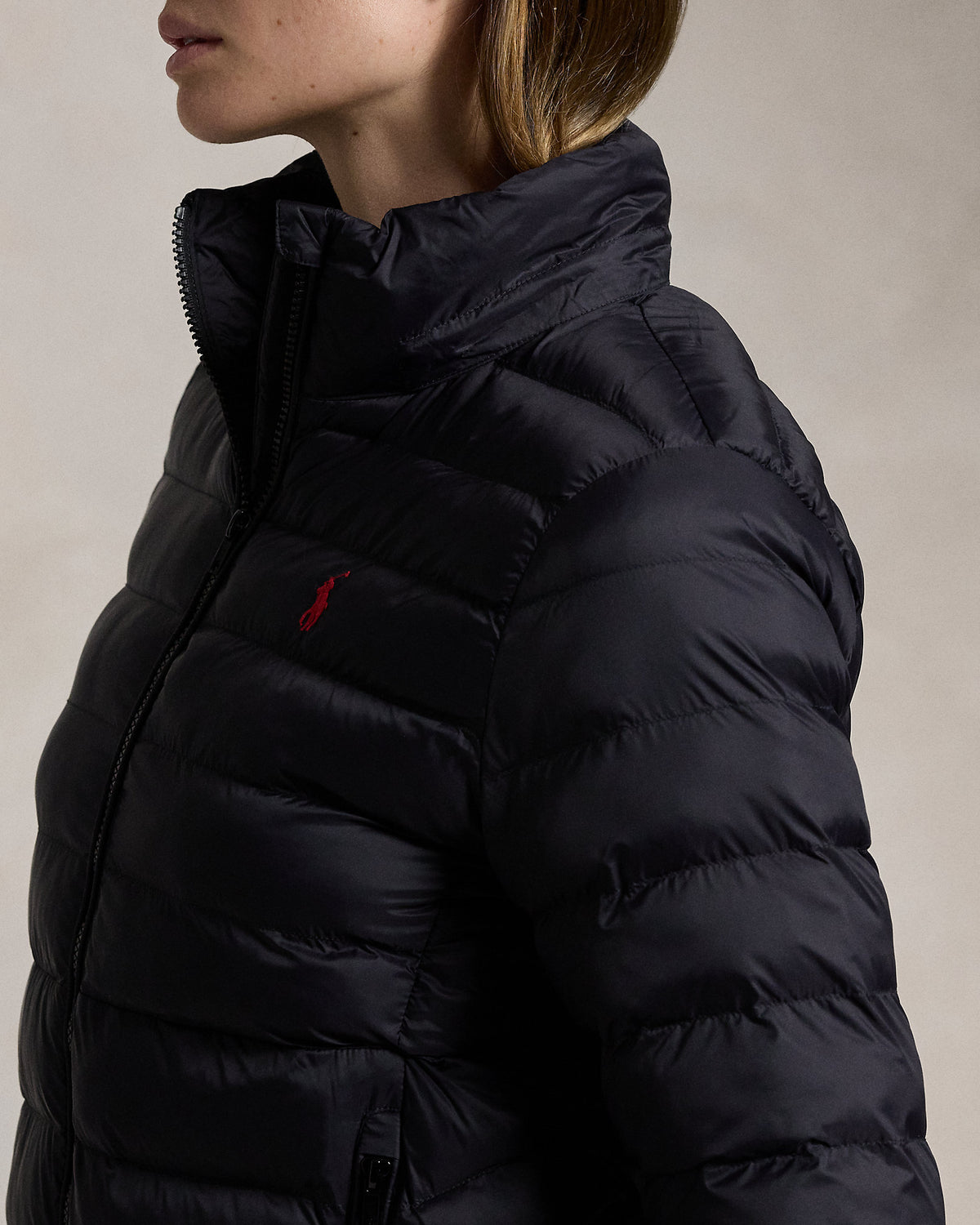 Ralph Lauren Rangeable Bleu Marine · Veste à capuche imperméable