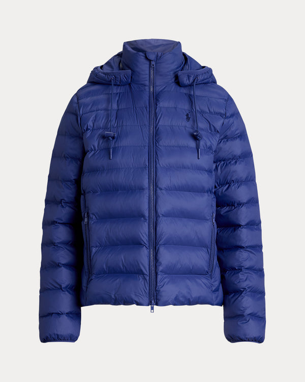 Ralph Lauren Rangeable Bleu Roi · Veste à capuche imperméable