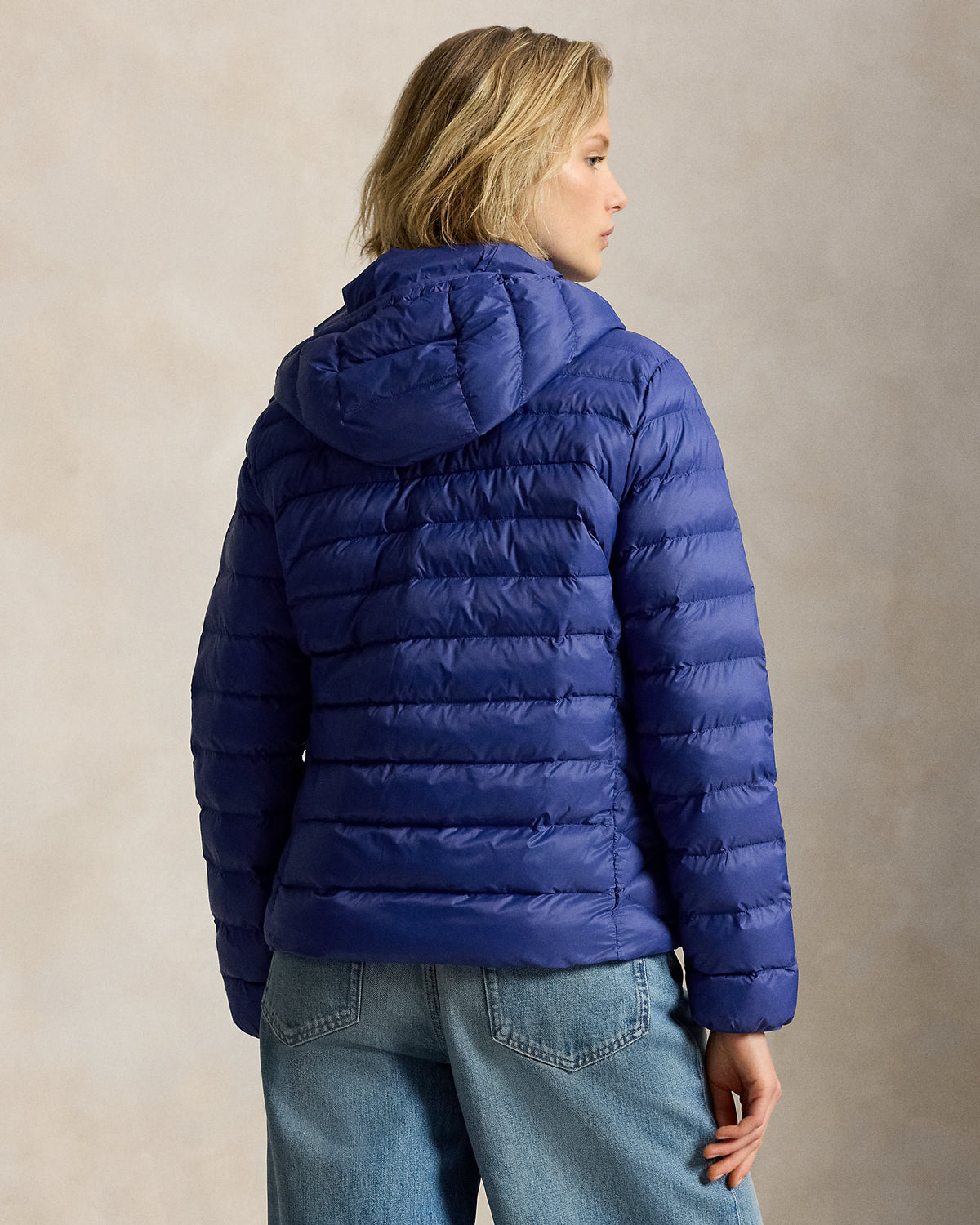 Ralph Lauren Rangeable Bleu Roi · Veste à capuche imperméable