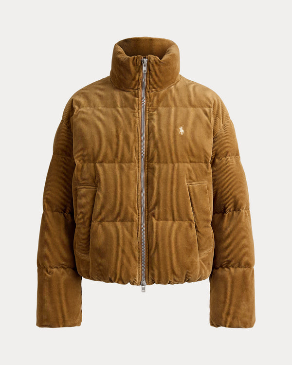 Ralph Lauren Velours Côtelé Camel · Doudoune